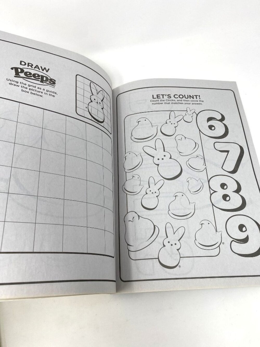Bendon 2 Pack Happy Spring Peeps Easter Jumbo Coloring & Activity Books Kids - Picture 6 of 14